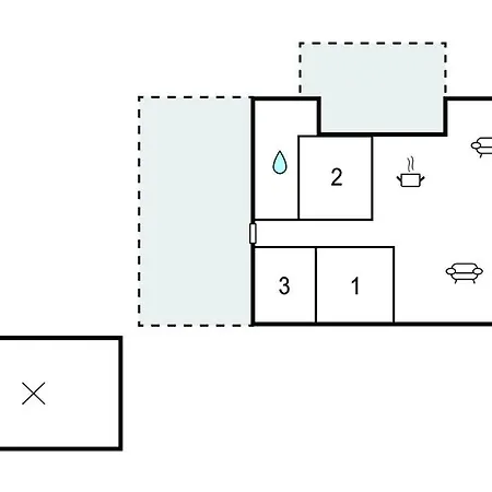 3 Bedroom Cozy In Feriehus