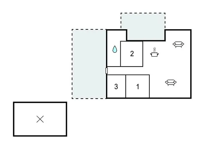 3 Bedroom Cozy In Feriehus